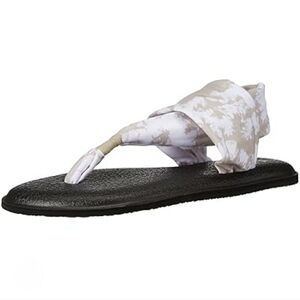 Sanuk HTF "Yoga Sling 2" Natural Tye Dye Sandals